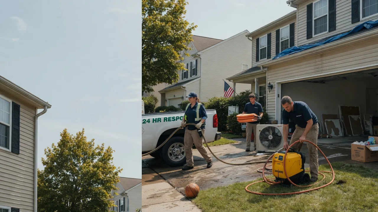 Emergency Water Damage Restoration in Hernshaw, WV near me